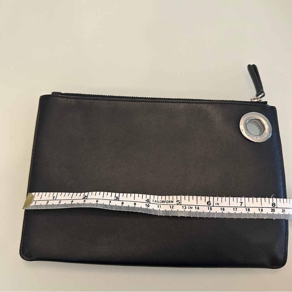 NWOT | Michael Kors | Jet Set Trio | Black / Charcoal Wristlet / Pouch / Clutch - Picture 12 of 16